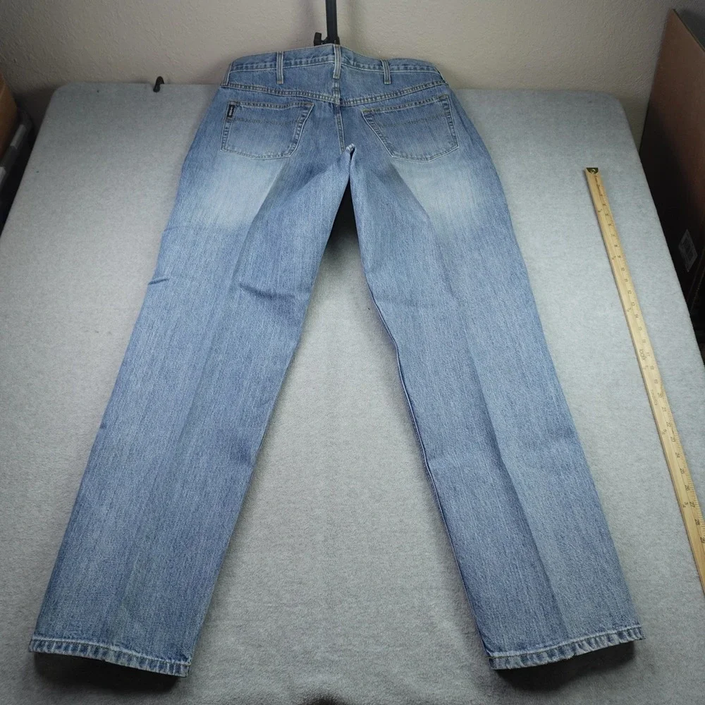 Cinch Jeans Mens 40x34 Blue Western Relaxed Straight Cowboy Denim